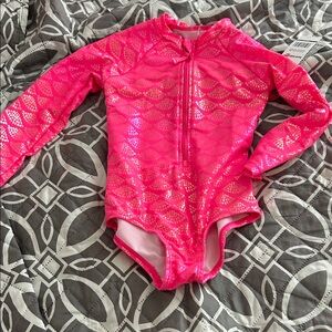 Kensie Girl Pink Kids Swim One Piece